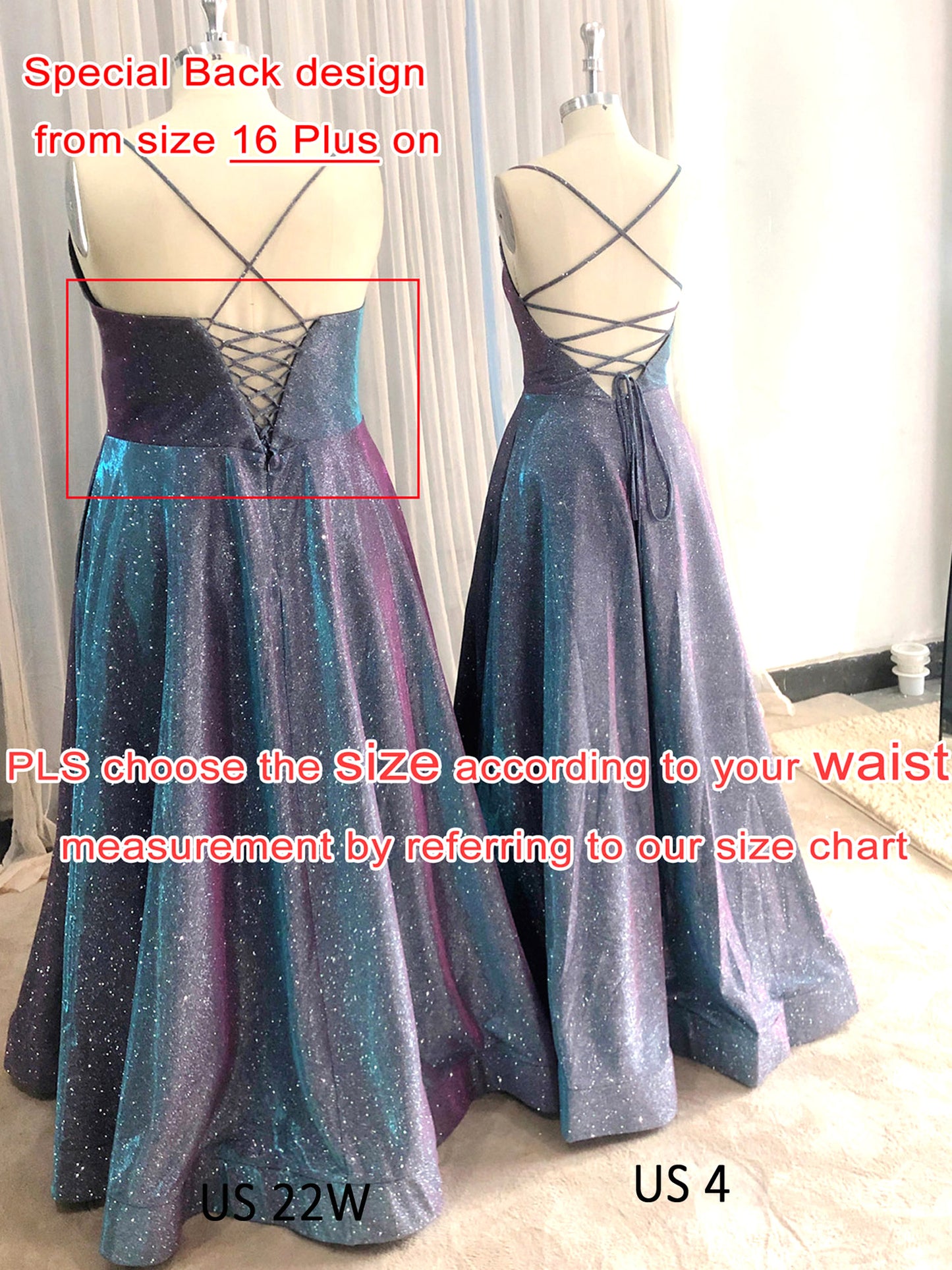 Women's Long Dress Glitter Bateau/Boat Slits Fashion Long Sleeveless Slit Party Dress GD100025