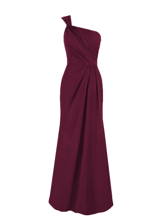 Chiffon V-Neck Cap Sleeves Bridesmaid Dress| Plus Size | 60+ Colors