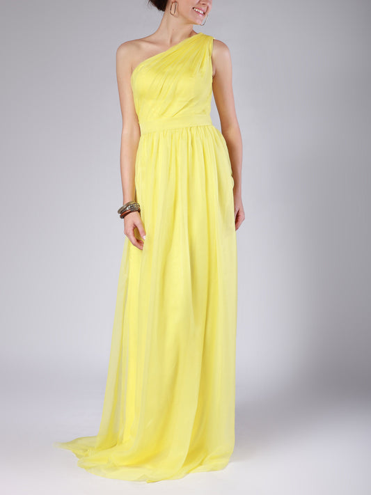 Chiffon Scoop Neck Sleeveless Bridesmaid Dress| Plus Size | 60+ Colors