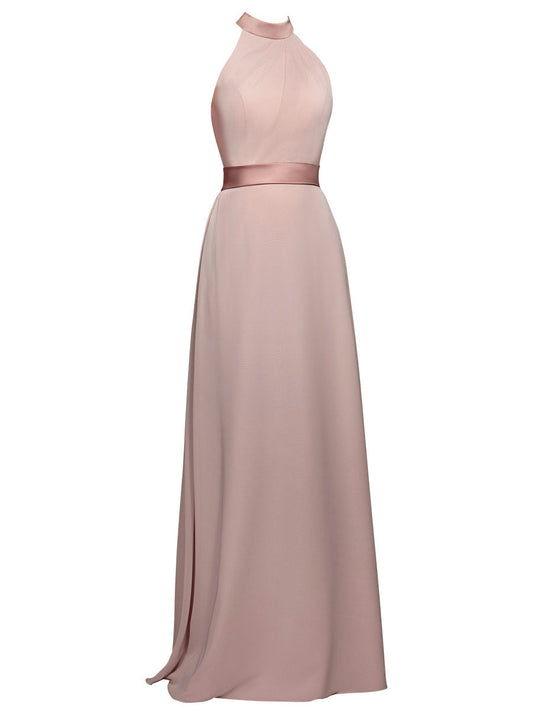 Chiffon Strapless Sleeveless Bridesmaid Dress| Plus Size | 60+ Colors