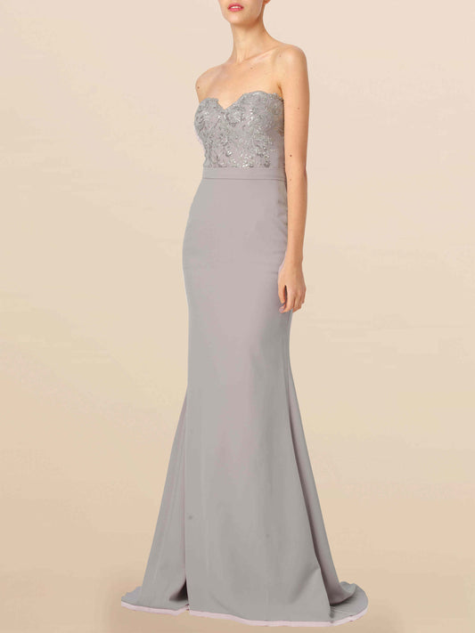 Chiffon One Shoulder Sleeveless Bridesmaid Dress| Plus Size | 60+ Colors